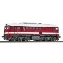 Diesel locomotive 120 144-1, DR, TT, Roco 7380019