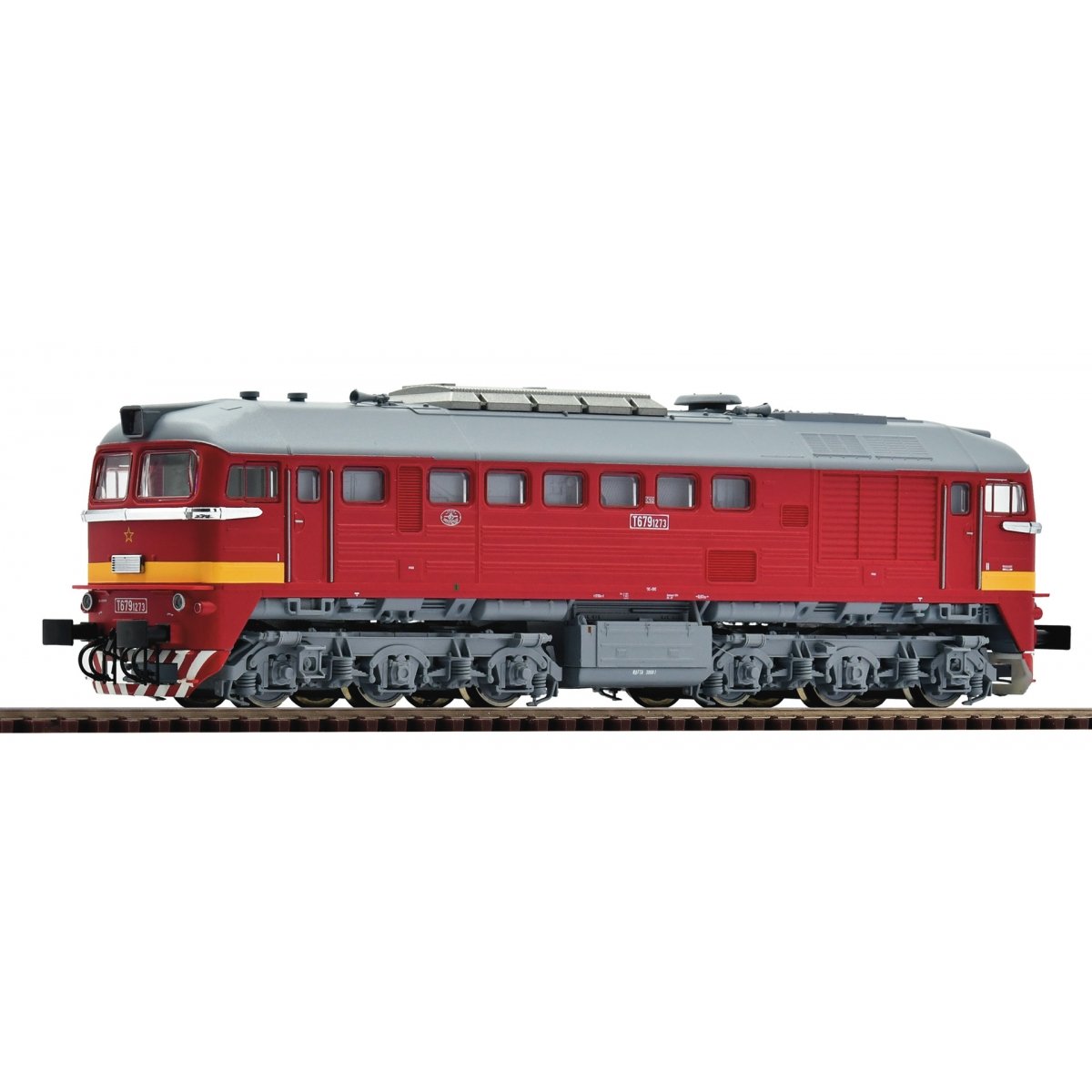 Diesel locomotive T 679.1273, CSD, TT, Roco 7380020