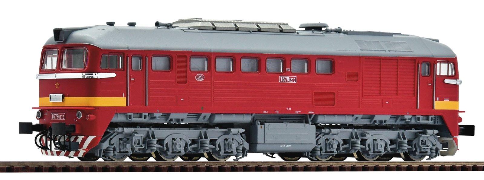 Diesel locomotive T 679.1273, CSD, TT, Roco 7380020