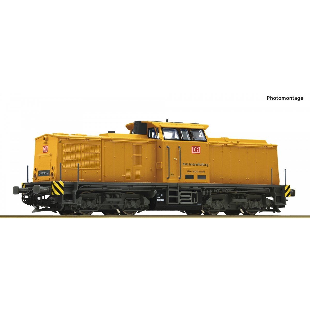 Diesel locomotive 203 309-0, DB Netz, TT, Roco 7390012