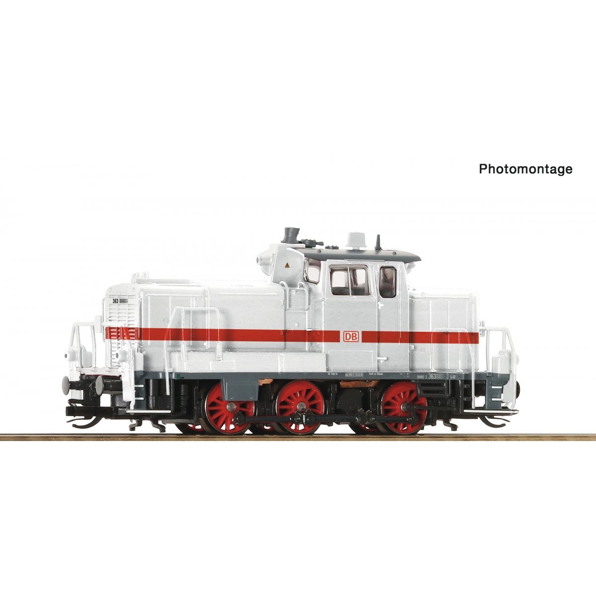 Diesel locomotive 363 810-3, DB AG, TT, Roco 7390018