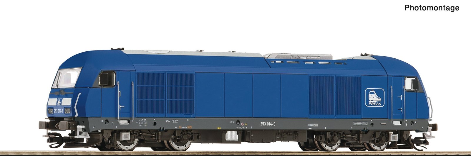 Diesel locomotive 253 014-9, PRESS, TT, Roco 7390023