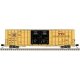Gunderson 7550 Double-Door Boxcar 3-Pack - Ready to Run -- TTX TBOX 664059, 664172, 664204 (yellow, black, red logo, N, Atlas Mo