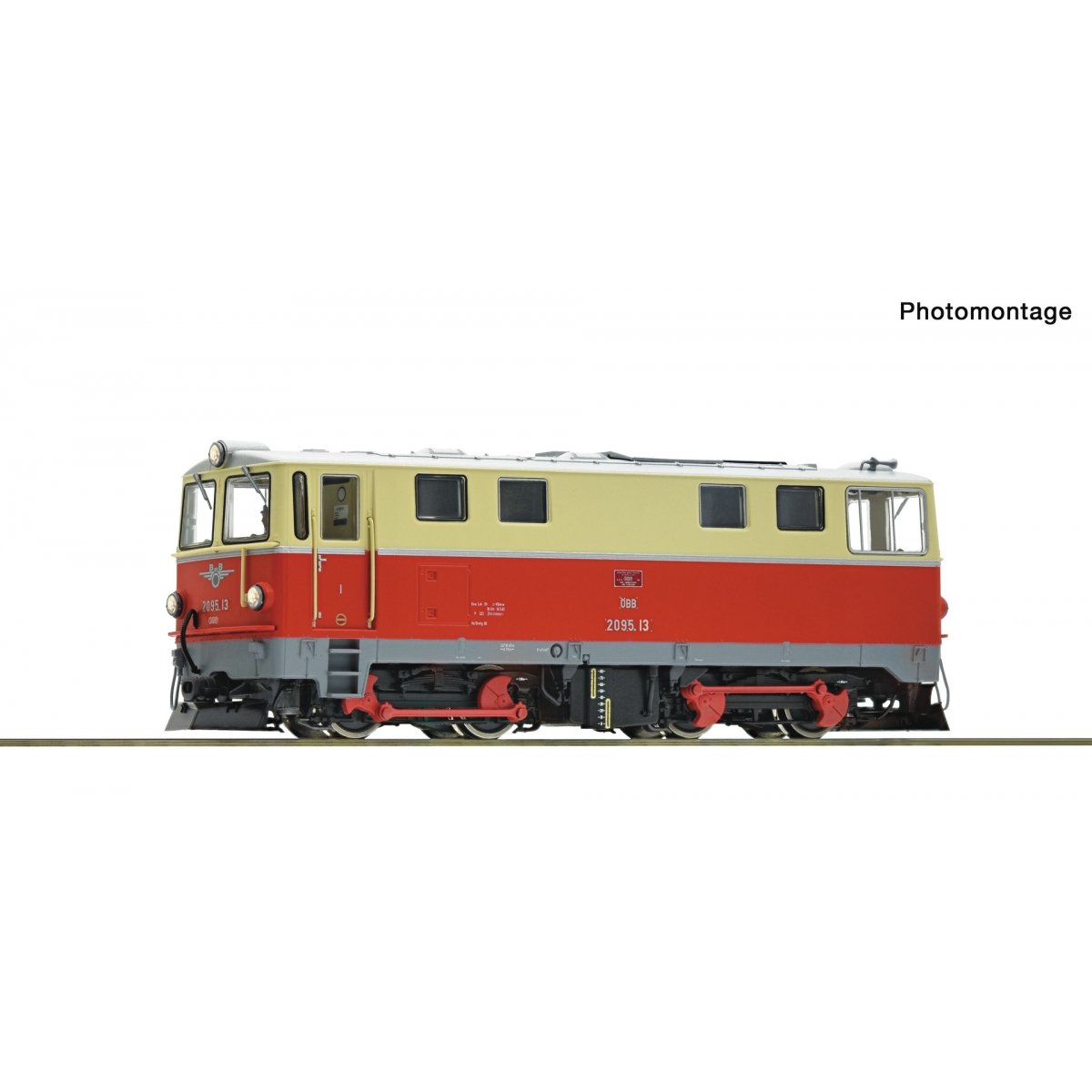 Diesel locomotive 2095.13, ÖBB, HOe, Roco 7540007