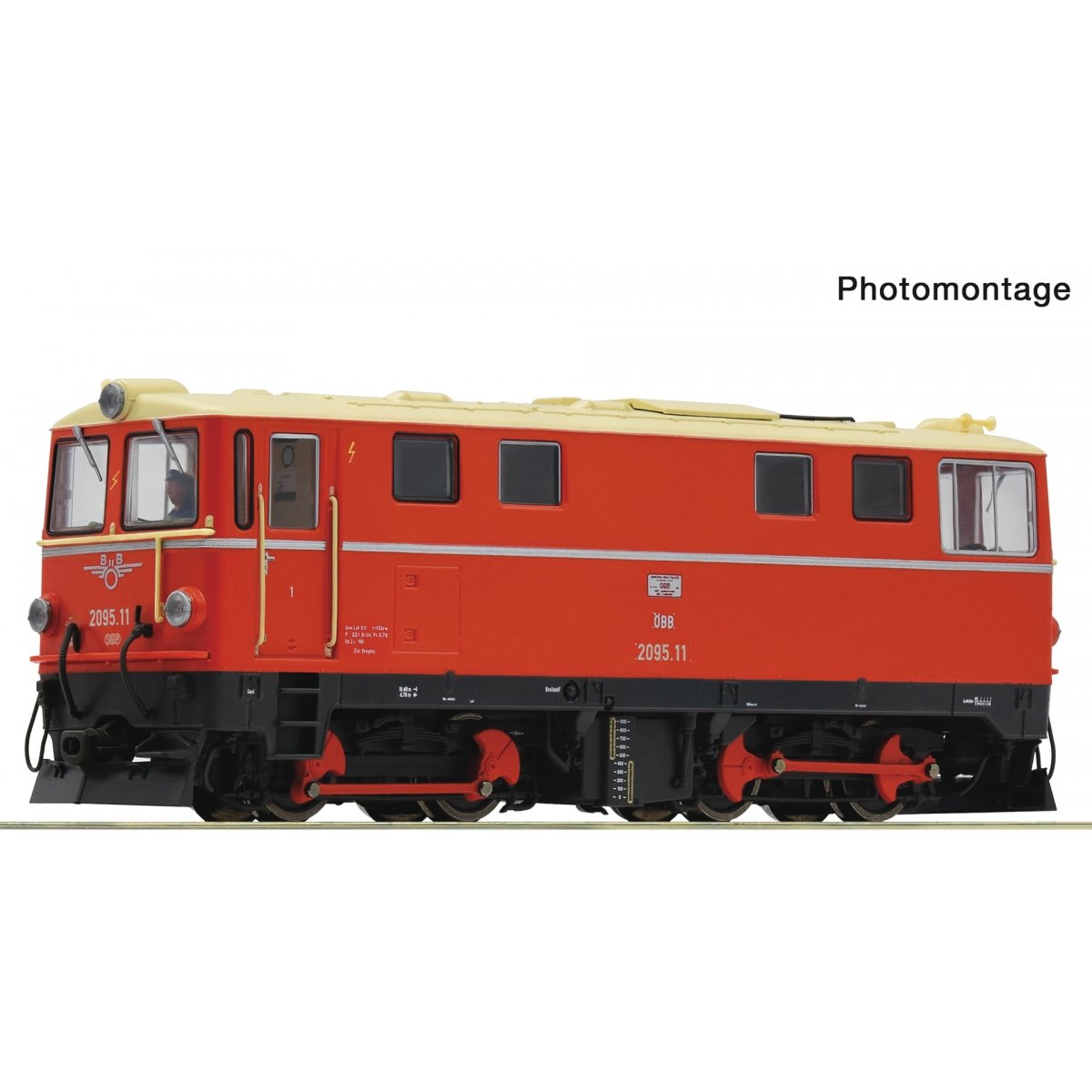 Diesel locomotive 2095.11, ÖBB, HOe, Roco 7550005