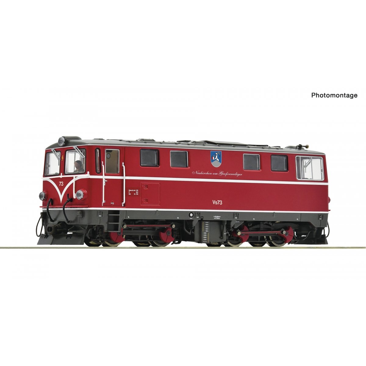 Diesel locomotive Vs 73, PLB, HOe, Roco 7550006