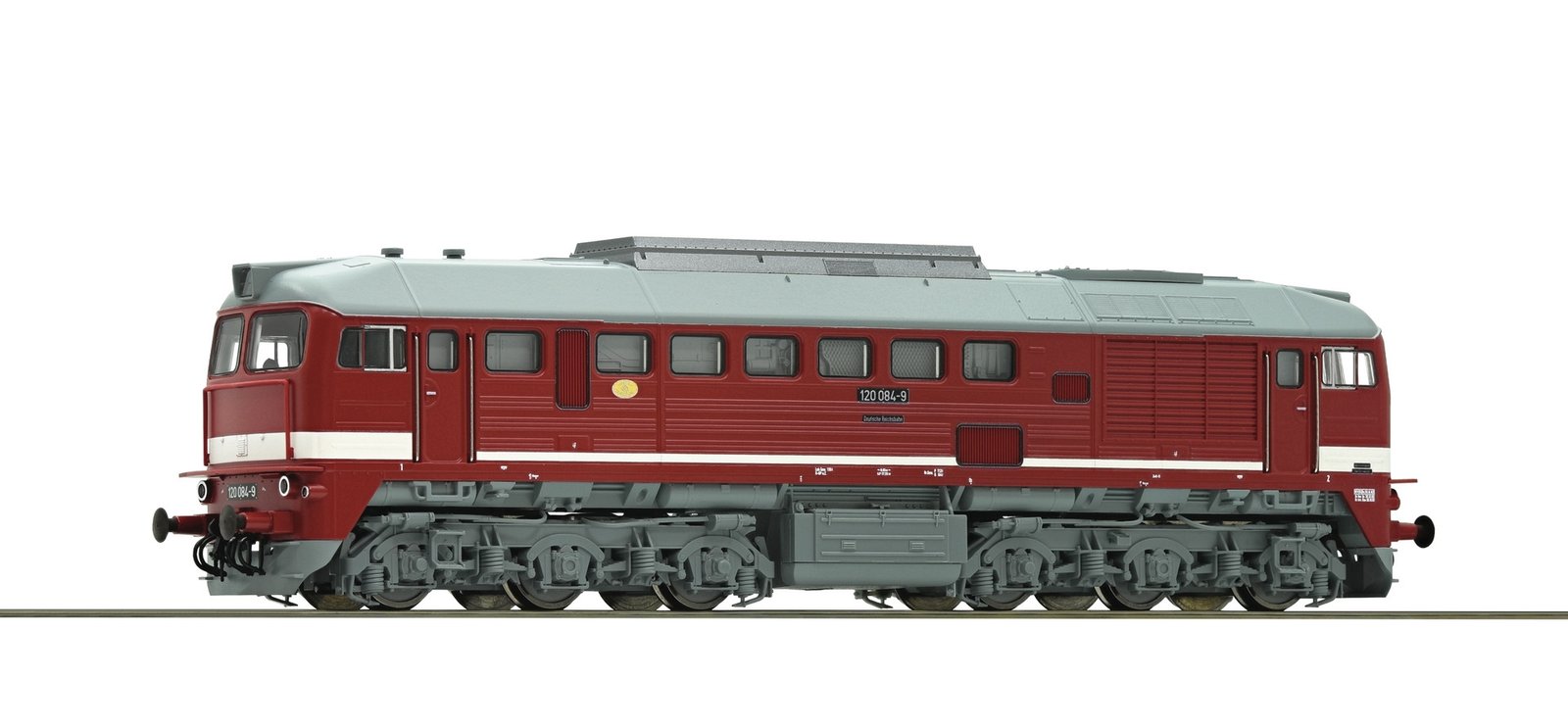 Diesel locomotive class 120, DR, HO, Roco 79807