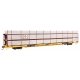 89′ Flatcar w/Tri-Level Shielded Auto Rack - Ready to Run -- Erie Lackawanna 850258, TTKX Flatca, HO, WalthersMainline 8314