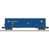 Evans 53′ Double Plug-Door Boxcar - Master(R) -- Alaska 10806 (blue, yellow), Z, Atlas Model Railroad Co. 75000016