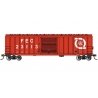 ACF 50`6` Outside-Braced Boxcar - Ready to Run - Silver Series(R) -- Florida East Coast 23113 (red, white, Large Logo), N, Bachm
