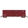 Gunderson 50′ Hi-Cube Double-Plug-Door Boxcar Modern Ends - Ready to Run -- BNSF Railway 727725 (Boxcar Red, Circle/Cross Logo