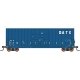 Gunderson 50′ Hi-Cube Plug-Door Boxcar Modern Ends - Ready to Run - Value Line -- GATX BKTY 156927 (blue, white, yellow conspi