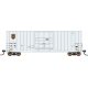 Gunderson 50′ Hi-Cube Plug-Door Boxcar Modern Ends - Ready to Run - Value Line -- Canadian American 1054 (gray, maroon), N, In