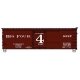 36′ Double-Sheathed Wood Boxcar, Steel Roof, Wood Ends, Straight Underf. Kit -- Big Four CCC&StL 83, HO, Accurail Inc 81891