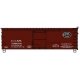 36′ Double-Sheathed Wood Boxcar, Steel Roof, Wood Ends, Straight Underf. Kit -- Chicago, Indiana & , HO, Accurail Inc 81893