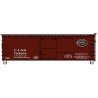 36′ Double-Sheathed Wood Boxcar, Steel Roof, Wood Ends, Straight Underf. Kit -- Chicago, Indiana & , HO, Accurail Inc 81893