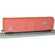 50` Steel Boxcar w/8` Superior Doors, Roofwalk, High Ladders, Brakewheel - K -- Western Pacific 36024 (Boxcar Red, black, Feathe