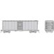 1937 AAR 40′ Boxcar w/Square Corner 6-Pack - Ready to Run -- Undecorated, HO, Rapido Trains Inc 180099