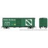 1937 AAR 40′ Boxcar CN Version - Ready to Run -- Ontario Northland (Progressive Scheme), HO, Rapido Trains Inc 182002A