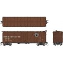 Class B-50-15 Boxcar - As Built w/ Murphy Roof - Ready to Run -- Southern Pacific (1946 to 1952 Scheme, Boxcar Red, Black Lines 