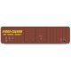 FMC 5283 Cubic Foot Double-Door Boxcar - Ready to Run -- CSX (Patched, Ex-SP, Boxcar Red, yellow Hydra Cushion Markings), HO, In
