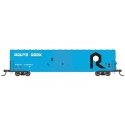 60′ PS-1 Single-Door Boxcar - Ready to Run -- Rock Island (blue, black, white), HO, Intermountain Railway Company 46933