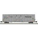 Gunderson 7550 Double-Door Boxcar - Ready to Run -- Ferromex 874857 (gray, black, red), N, Atlas Model Railroad Co. 50006928