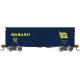 AAR 40′ Steel Boxcar - Ready to Run - Silver Series(R) -- Wabash (blue), N, Bachmann Industries 17063