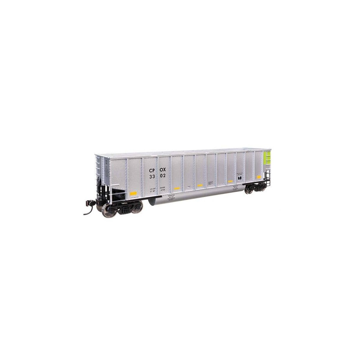 50′ Bethgon Coalporter Gondola - Ready to Run -- CPOX 3302, HO, WalthersMainline 57206