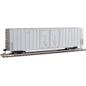 60′ High Cube Plate F Boxcar - Ready to Run -- Undecorated, HO, WalthersMainline 2900