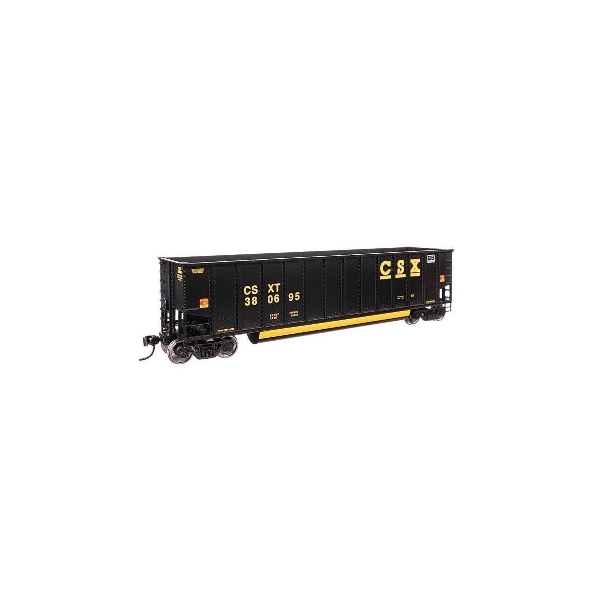 50′ Bethgon Coalporter Gondola - Ready to Run -- CSX 380695, HO, WalthersMainline 57205