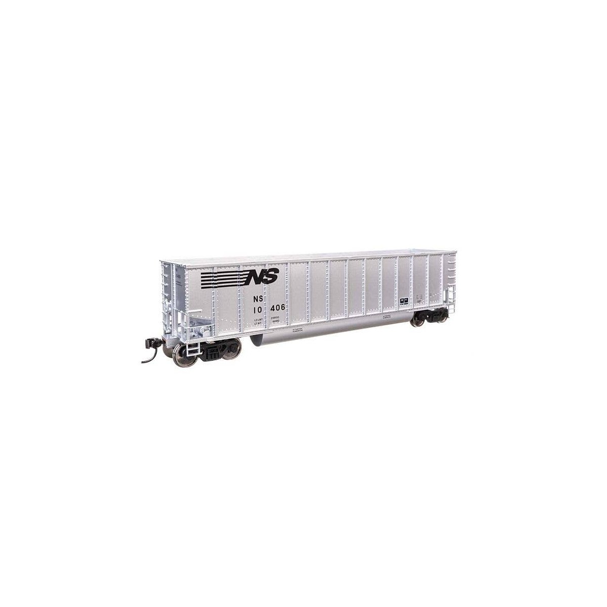 50′ Bethgon Coalporter Gondola - Ready to Run -- Norfolk Southern 10406, HO, WalthersMainline 57213