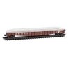 65′ Mill Gondola with Drop Ends & Tarp Load Cover Kit - Ready to Run -- Conrail 599610 (Boxc, N, Micro Trains Line 10700141