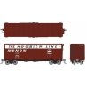1937 AAR 40′ Boxcar w/Round Corner 6-Pack - Ready to Run -- Monon CIL Set 1 (Boxcar Red, white, Hoosier Line Slogan), HO, Rapi