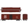 1937 AAR 40′ Boxcar w/Round Corner 6-Pack - Ready to Run -- New Haven Set 1 (Boxcar Red, black, Script Logo), HO, Rapido Train