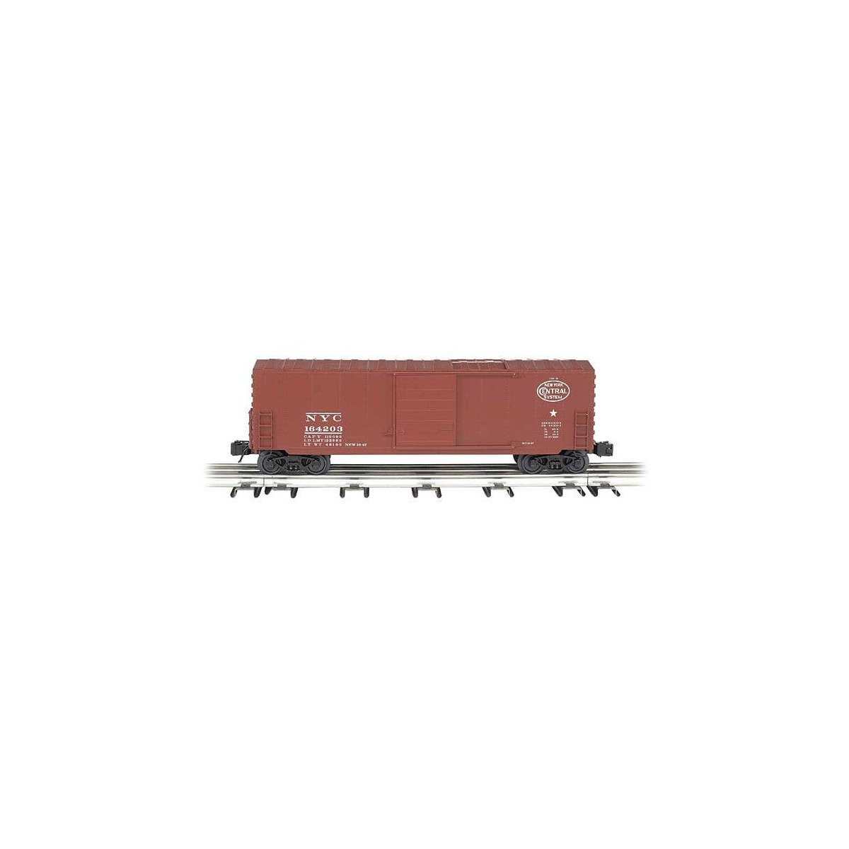 Operating Boxcar - 3-Rail - Ready to Run - Williams(TM) -- New York Central, O, Bachmann Industries 47976
