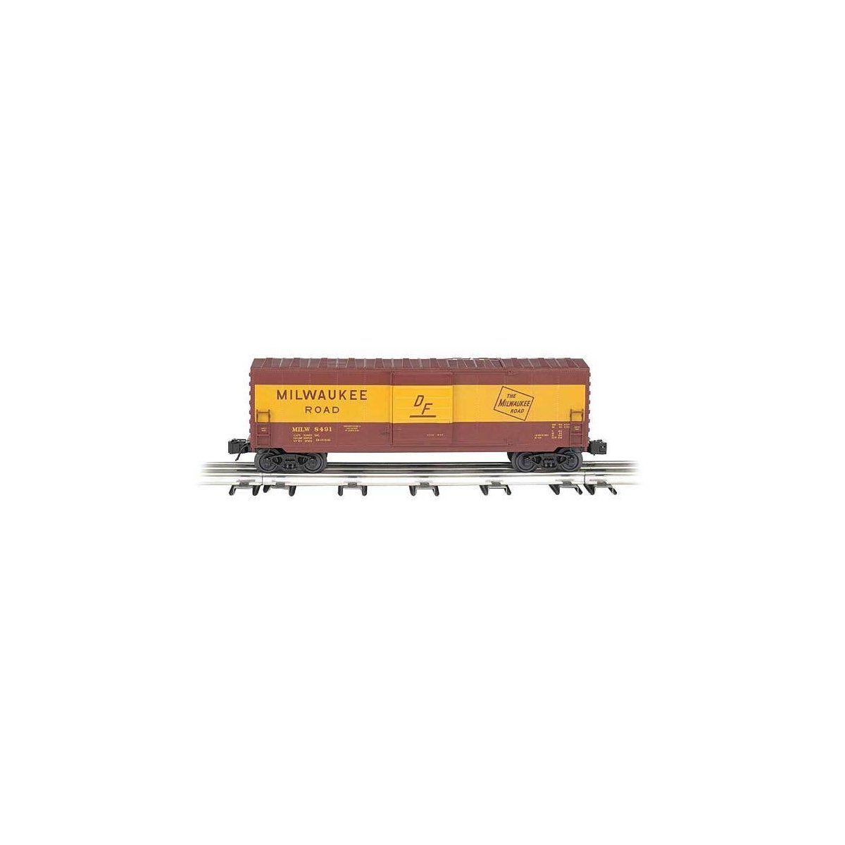 Operating Boxcar - 3-Rail - Ready to Run - Williams(TM) -- Milwaukee Road, O, Bachmann Industries 47978