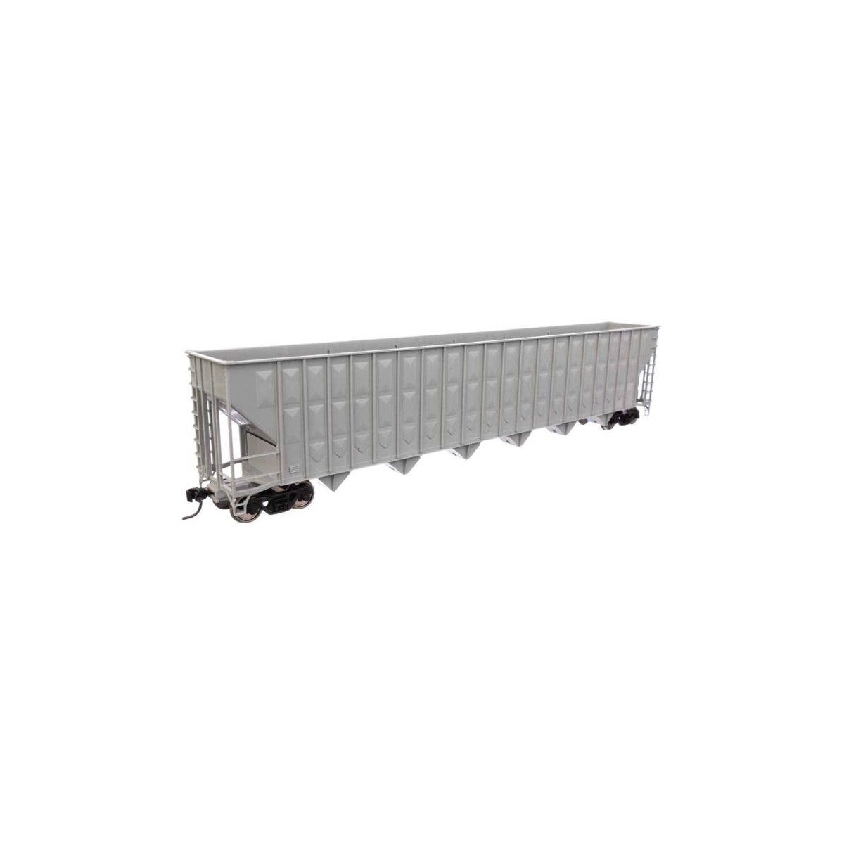 73`3` Greenville 7,000-Cubic-Foot Wood Chip Hopper - Ready-to-Run -- Undecorated, HO, WalthersMainline 6750