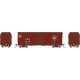 Class X31A Single-Door Boxcar 3-Pack - Ready to Run -- Pennsylvania Railroad Set 1 (Tuscan, Plain Keystone, Stores Dept.), HO, R
