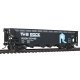 Offset Hopper - Ready to Run -- Rock Island (black, blue, white), HO, WalthersTrainline 1423