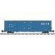 Gunderson 7550 Double-Door Boxcar 3-Pack - Ready to Run -- GATX Leasing LRS 141133, 141176, 141190 (blue, white), N, Atlas Model
