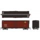 1937 AAR 40′ Boxcar w/Round Corner 6-Pack - Ready to Run -- Erie Set 1 (Boxcar Red, black, yellow, white), HO, Rapido Trains I