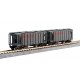 ACF 2-Bay Covered Hopper pkg(8) - Ready-to-Run - 2 Each of 4 Roadnames -- Santa Fe Chicago, Burlin, N, Kato USA Inc 1064700