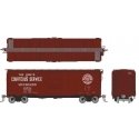 1937 AAR 40′ Boxcar w/Round Corner 6-Pack - Ready to Run -- Seaboard Air Line Set 1 (Boxcar Red, red, white, Heart Logo), HO, 