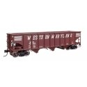 70-Ton AAR 3-Bay Open Hopper - Ready to Run -- Western Maryland 70055, HO, WalthersMainline 56759