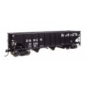 70-Ton AAR 3-Bay Open Hopper - Ready to Run -- Denver & Rio Grande Western 18900, HO, WalthersMainline 56745