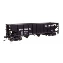 70-Ton AAR 3-Bay Open Hopper - Ready to Run -- Denver & Rio Grande Western 18962, HO, WalthersMainline 56747