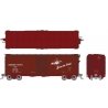 1937 AAR 40′ Boxcar CP Version 6-Pack - Ready to Run -- Canadian Pacific Set 1 (Boxcar Red, Spans the World Logo), HO, Rapido 