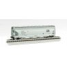 ACF 4-Bay Center-Flow Covered Hopper - Ready to Run -- CSX Transportation 256436, N, Bachmann Industries 17557