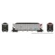 AutoFlood III Rapid Discharge Coal Hopper w/Load 6-Pack - Ready to Run -- Tennesee Valley Aut, HO, Rapido Trains Inc 169057